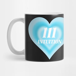 Angel Number 111 Heart Aura Mug